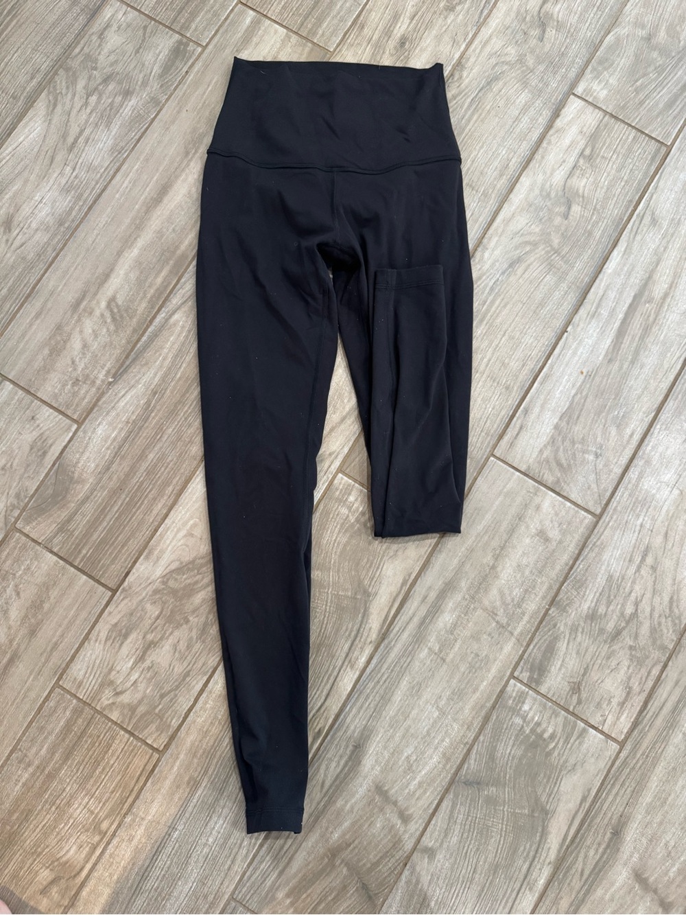 lululemon athletica Black High-Rise Leggings with Side Pocket